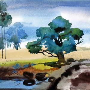 ORIGINAL ARTWORK WATERCOLOUR ON PAPER