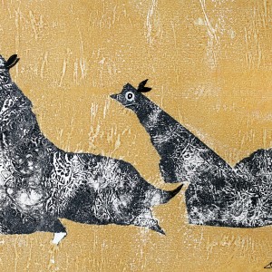 ORIGINAL ARTWORK MIXED MEDIA