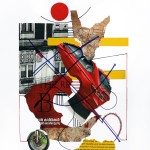 ORIGINAL ARTWORK PAPER COLLAGE