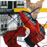 ORIGINAL ARTWORK PAPER COLLAGE