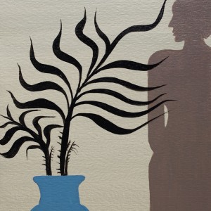 ORIGINAL ARTWORK ACRYLIC ON PAPER