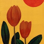 ORIGINAL ARTWORK ACRYLIC ON PAPER
