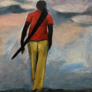 ORIGINAL ARTWORK ACRYLIC ON PAPER