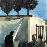 ORIGINAL ARTWORK ACRYLIC ON PAPER