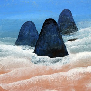 ORIGINAL ARTWORK ACRYLIC ON PAPER