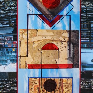 ORIGINAL ARTWORK PAPER COLLAGE