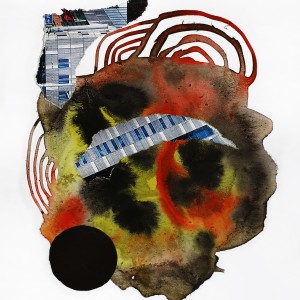ORIGINAL ARTWORK PAPER COLLAGE