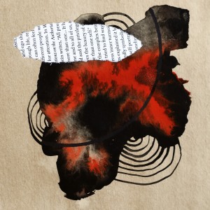 ORIGINAL ARTWORK PAPER COLLAGE