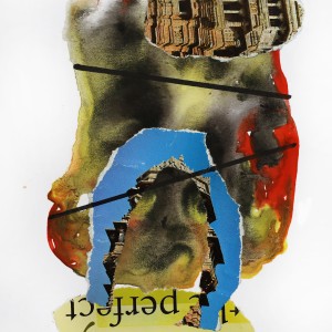 ORIGINAL ARTWORK PAPER COLLAGE