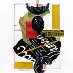 ORIGINAL ARTWORK PAPER COLLAGE