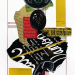 ORIGINAL ARTWORK PAPER COLLAGE