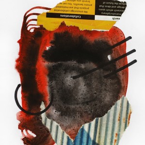 ORIGINAL ARTWORK PAPER COLLAGE
