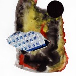 ORIGINAL ARTWORK PAPER COLLAGE