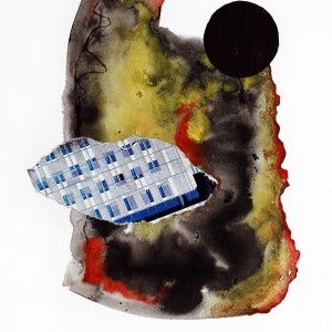 ORIGINAL ARTWORK PAPER COLLAGE