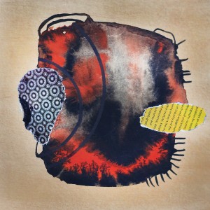 ORIGINAL ARTWORK PAPER COLLAGE