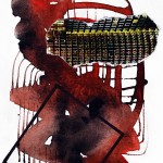 ORIGINAL ART WORK PAPER COLLAGE