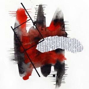 ORIGINAL ARTWORK PAPER COLLAGE