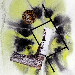 ORIGINAL ARTWORK PAPER COLLAGE