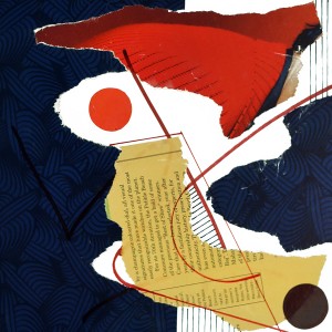 ORIGINAL ARTWORK PAPER COLLAGE