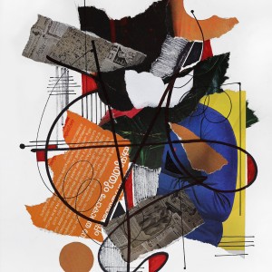 ORIGINAL ARTWORK PAPER COLLAGE
