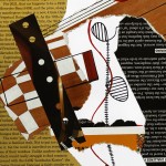 ORIGINAL ARTWORK PAPER COLLAGE