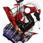 ORIGINAL ARTWORK PAPER COLLAGE
