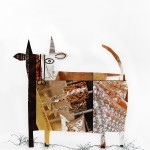ORIGINAL ARTWORK PAPER COLLAGE