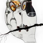 ORIGINAL ARTWORK PAPER COLLAGE