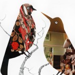 ORIGINAL ARTWORK PAPER COLLAGE