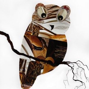 ORIGINAL ARTWORK PAPER COLLAGE