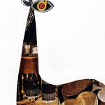 ORIGINAL ARTWORK PAPER COLLAGE