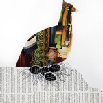 ORIGINAL ART WORK PAPER COLLAGE