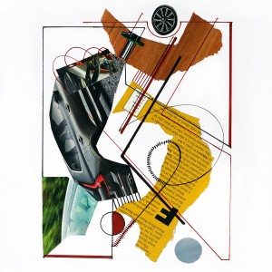 ORIGINAL ARTWORK PAPER COLLAGE