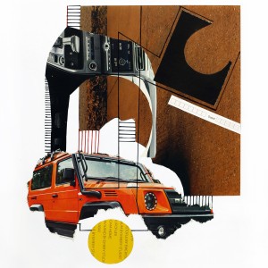 ORIGINAL ARTWORK PAPER COLLAGE
