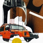 ORIGINAL ARTWORK PAPER COLLAGE