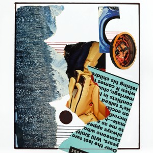 ORIGINAL ARTWORK PAPER COLLAGE