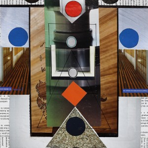 ORGINAL ART WORK PAPER COLLAGE