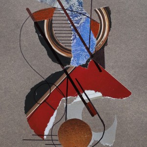 ORIGINAL ARTWORK PAPER COLLAGE