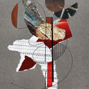 ORIGINAL ARTWORK PAPER COLLAGE