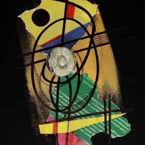 ORIGINAL ARTWORK PAPER COLLAGE