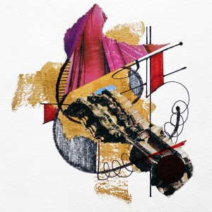 ORIGINAL ARTWORK PAPER COLLAGE
