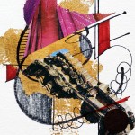 ORIGINAL ARTWORK PAPER COLLAGE