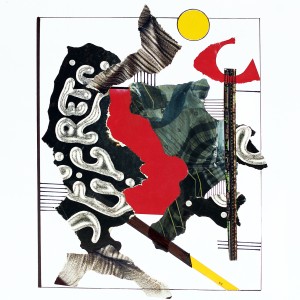 ORIGINAL ARTWORK PAPER COLLAGE