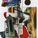 ORIGINAL ARTWORK PAPER COLLAGE