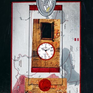 ORIGINAL ARTWORK PAPER COLLAGE