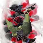 ORIGINAL ARTWORK PAPER COLLAGE