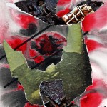 ORIGINAL ARTWORK PAPER COLLAGE