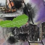 ORIGINAL ARTWORK PAPER COLLAGE