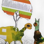 ORIGINAL ARTWORK PAPER COLLAGE