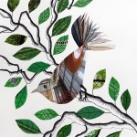 ORIGINAL ARTWORK PAPER COLLAGE